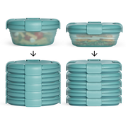 12-Pack Mixed Food Storage Set