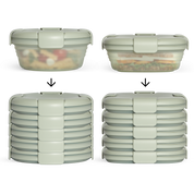 12-Pack Mixed Food Storage Set