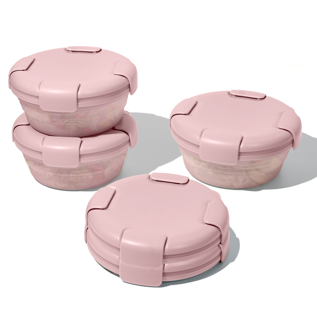 Food Storage Bowl Set - 5 Pack - Thumbnail 2